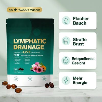 Ayleno™ Lymphatic Drainage – 21-in-1 Botanical Softgels