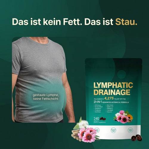 Ayleno™ Lymphatic Drainage – 21-in-1 Botanical Softgels