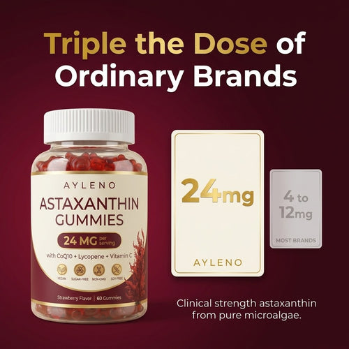 Ayleno Rejuvenate Gummies - Nature’s Most Powerful Antioxidant for Whole Body Support & Cellular Protection
