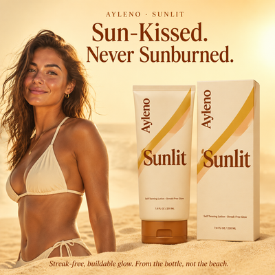 Ayleno Sunlit - The 15-Minute Self-Tanning Lotion
