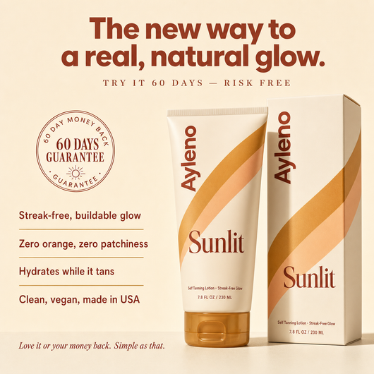 Ayleno Sunlit - The 15-Minute Self-Tanning Lotion
