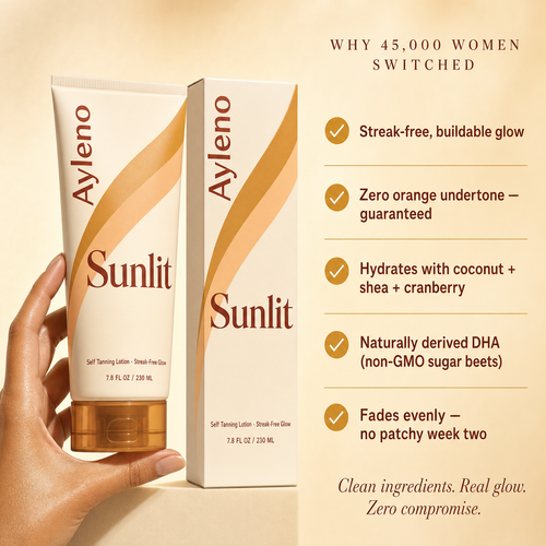 Ayleno Sunlit - The 15-Minute Self-Tanning Lotion