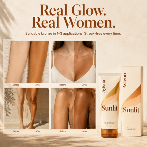 Ayleno Sunlit - The 15-Minute Self-Tanning Lotion