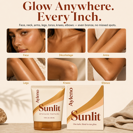 Ayleno Sunlit - The 15-Minute Self-Tanning Lotion