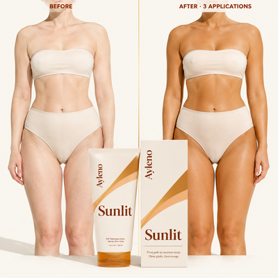 Ayleno Sunlit - The 15-Minute Self-Tanning Lotion