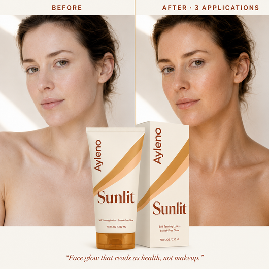Ayleno Sunlit - The 15-Minute Self-Tanning Lotion