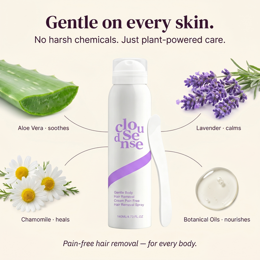 Bikini Pain-Free Hair Removal Cream for Sensitive Skin