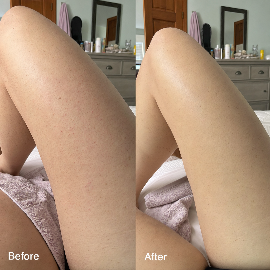 Lauren's before and after