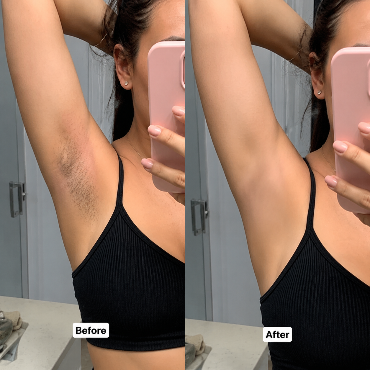 Carla's before and after